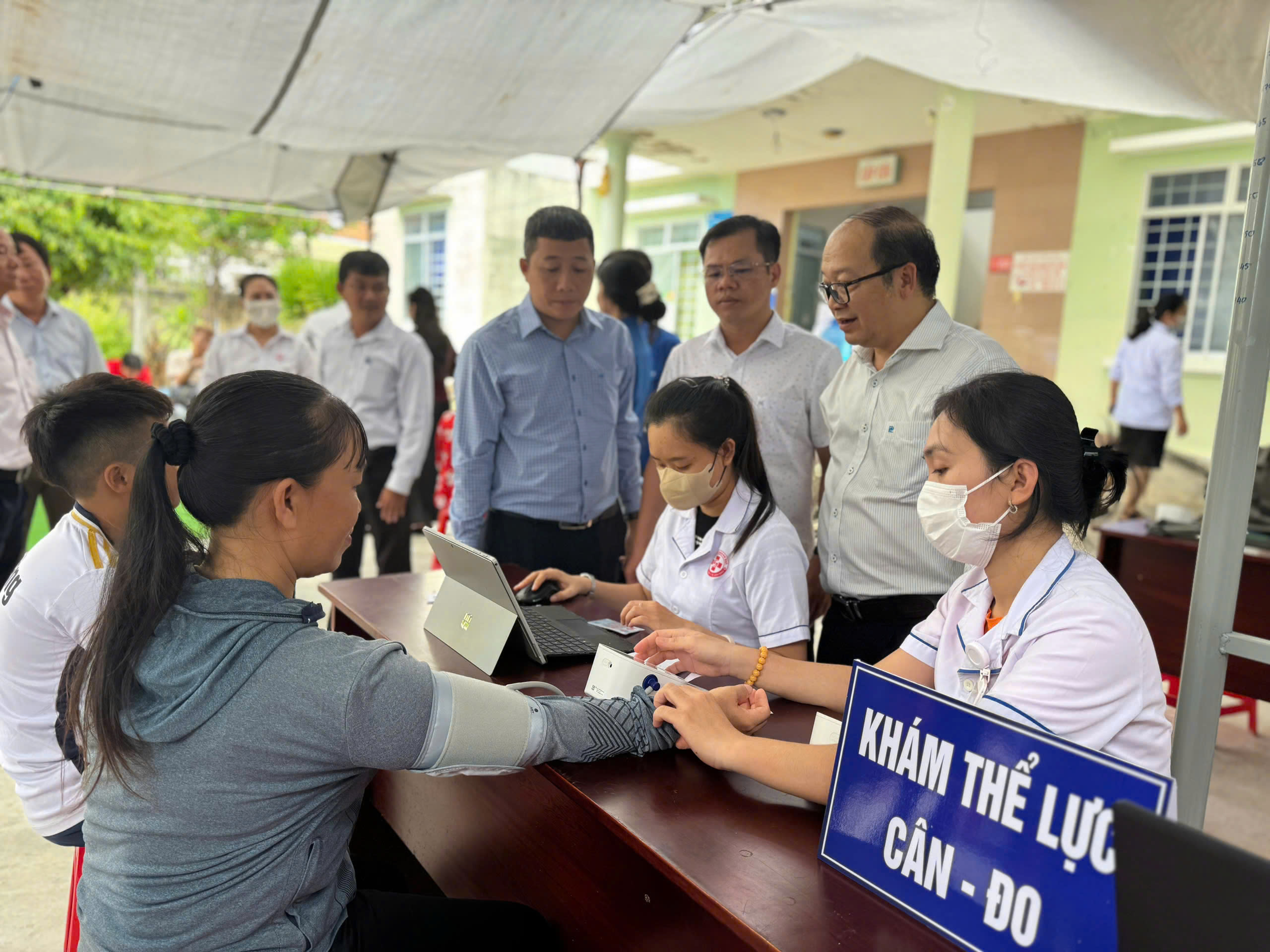 Xã Vạn Thắng tiên phong triển khai khám sức khỏe miễn phí cho người dân